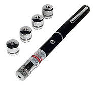 Ліхтар-зелений лазер 803-5, 5 насадка, фото 4