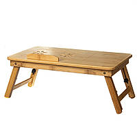 Бамбуковый компьютерный столик 53.5*34*23см. (9032-003)