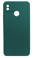 Силікон Tecno POP4 dark green Square TPU