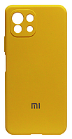 Силікон Xiaomi Mi 11 Lite Silicone Case Жовтий