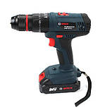 Акумуляторний шурупокрут Bosch GSB 24-2LI 24 V 5 Ah з набором інструментів дриль-шурупокрут ударний бош, фото 3