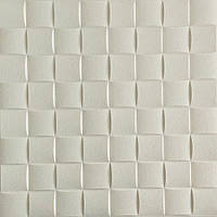 Декоративная 3Д панель стеновая Плетенка самоклеющиеся 3d панели для стен квадраты 700x700x8мм (176)