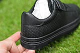 Чорні кросівки кеди на липучках р32-34, фото 2