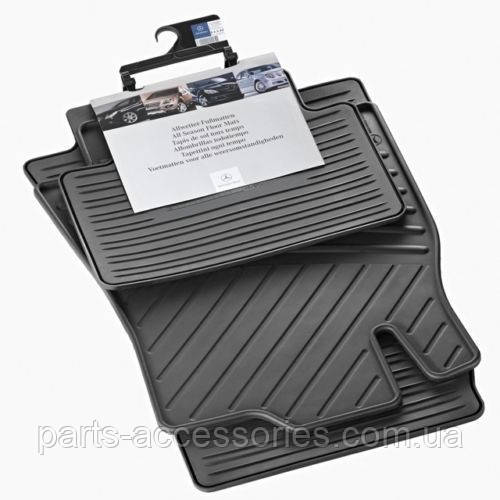 Передні килимки гумові Classic Mercedes B B-Class W246 2011-2018 Кили Нові Оригінальні