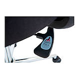 Крісло офісне Riсhman Роджер сітка чорне з підголовником, фото 9