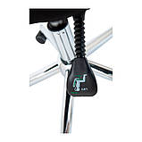 Крісло офісне Riсhman Роджер сітка чорне з підголовником, фото 10