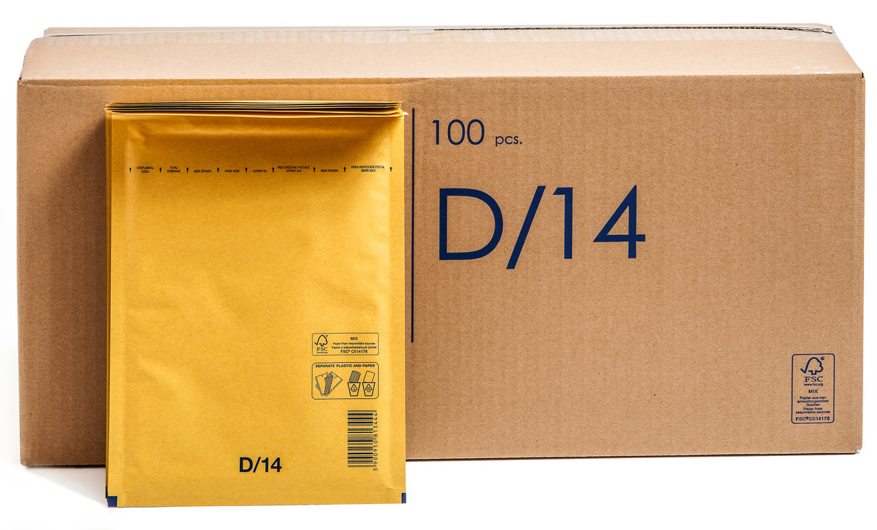 Конверт Бандерольний №14 180х265 Польща (100 шт)