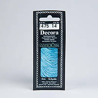 1475 Мулине голубого цвета Decora Madeira 5 m 4-х слойные филамент 100% вискоза