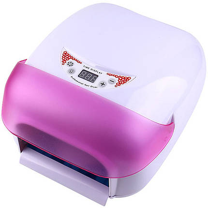 УФ лампа Professional Nail Gel UV Lamp KT-705 з вентилятором для сушіння гелю і гель-лаку, фото 2