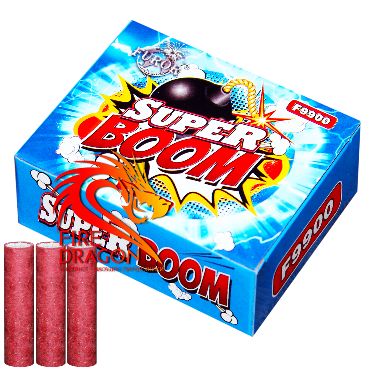 Петарди Super Boom F9900 Супер Часник в упаковці 20 штук