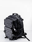 🔥 Тактичний рюкзак, військовий "Ultimatum Laser RT-12" (чорний) на 35 літрів, армійський, EDC, фото 2