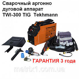 Зварювальний аргонно дуговий апарат TWI-300 TIG Tekhmann