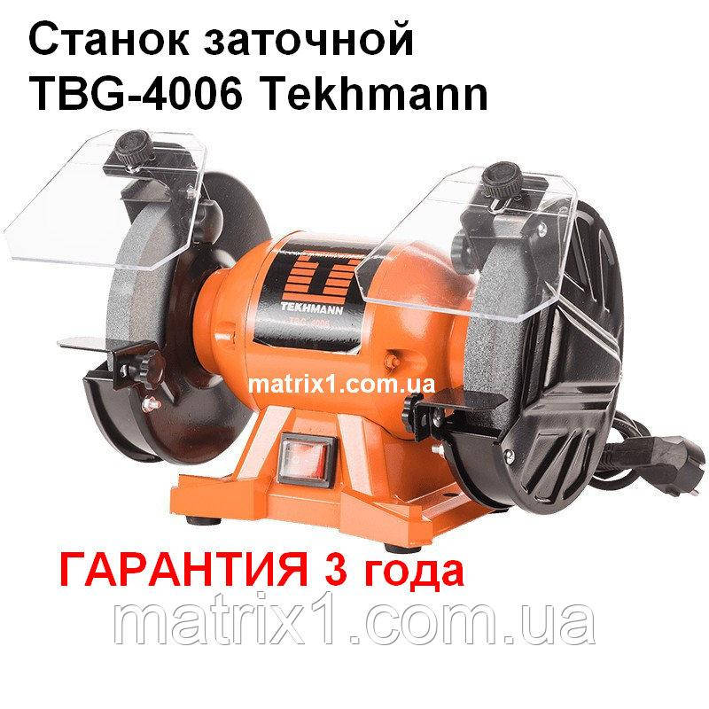 Верстат заточувальний електричний TBG-4006 Tekhmann, фото 1