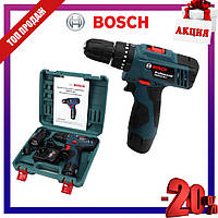 ШУРУПОВЕРТ BOSCH TSR12-2LI (12V 3AH LI-ION) акумуляторний шурупокрут Бош