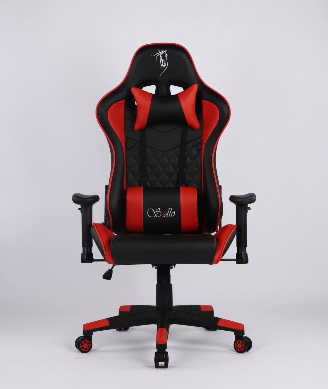 Крісло геймерське Sidlo Profi Red New ігрове компьютерне крісло офісне розкладне крісло професіональне