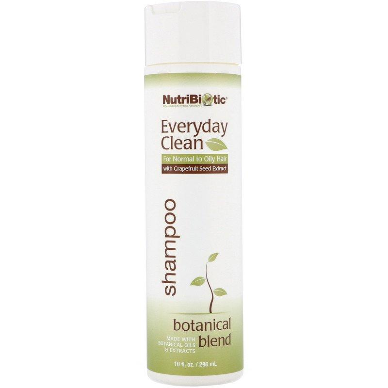 NutriBiotic, Everyday Clean, шампунь, суміш рослинних інгредієнтів, 296 мл, фото 1