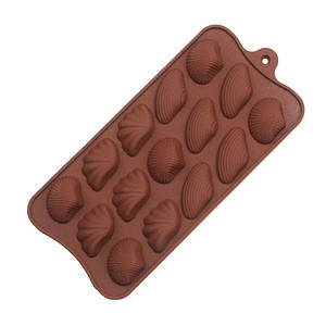 Форма силіконова МУШЛІ 2