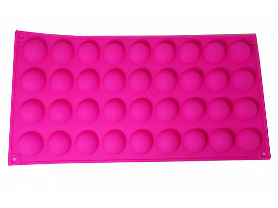 Форма силіконова Напівсфери маленькі 36 шт. (колір в асортименті), фото 1