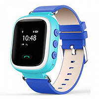 Часы детские с GPS трекером Smart Baby Watch Q100 кнопка SOS Синие