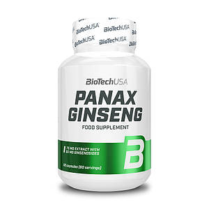 Женьшень BioTech usa Panax Ginseng 60 caps