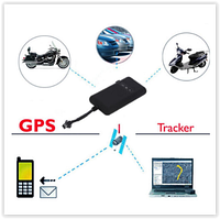 Транспортный GPS трекер локатор GSM режим реального времени для мотоцикла, машины, противоугонная камера