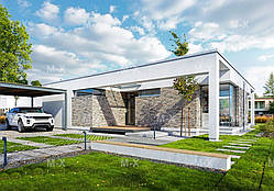 МХ56 — яскравий представник проєктів будинків із плоским дахом