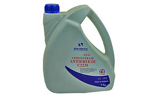 Антифриз синій 5 л -37°С концентрат (1:1) G11+ Solventis