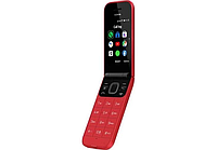 Телефон 2 дисплея раскладушка Nokia 2720 Red 4G 1500 mAh красный