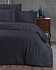 Турецьке Постільна Білизна First Choice Deluxe Ranforce Gala Navy Blue, фото 3