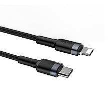 Кабель Type-C / Lightning QC3.0 PD 100см Baseus CATLKLF-G1, фото 4