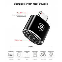 Перехідник Usb — Usb Type-c Baseus CATOTG-01, фото 5