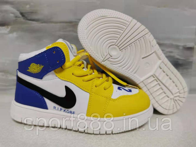 Eur26-35 Детские Nike Air Jordan 1 Mid Kobe кроссовки (ID#1466647461 ...