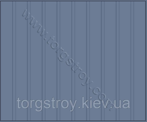 Рейкова стеля: світло-синій, будь-які розміри, фото 1
