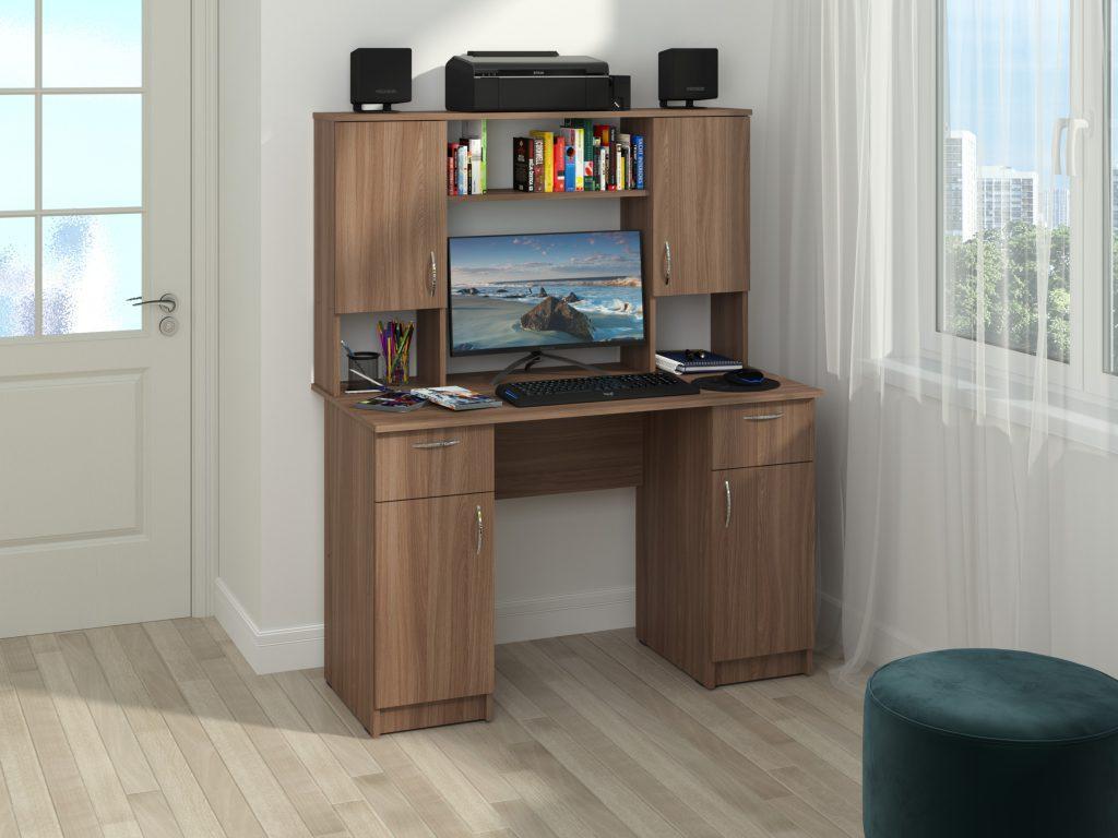 Эргономичный Стол Компьютерный Вектор Пехотин в Офис Маленькую Комнату ...