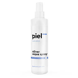 Silver Aqua Spray зволожуючий спрей для нормальної і комбінованої шкіри, 250 мл Piel Cosmetics