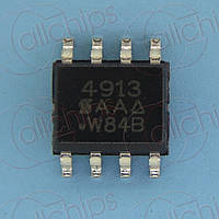 MOSFET P-канал 20В 7.1А Vishay SI4913DY-T1-E3 SOP8