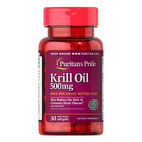 Red Krill Oil 500 мг Puritan Pride (30 капсул)