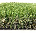Штучна трава 45 мм ширина 4 м CCGrass Lissome 45 (штучний газон в рулонах), фото 3