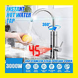 Проточний водонагрівач з екраном Delimano RX-016, фото 8