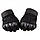 Рукавички для воркаута і турніка Workout Oakley Glove безпалі Чорні (М, L, ХL), фото 8
