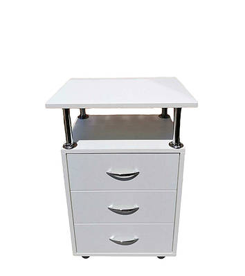 Тумбочка косметологічна на коліщатках з шухлядою "Ліа-3" 750