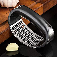 Часникодавк з нержавіючої сталі з пластиковою ручкою - Cooking House - Прес для часнику - Garlic Press, фото 7