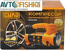 Компресор Сила 7атм/35л/1м шланг/прік/сумка/ліхтар