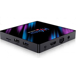 Смарт-ТВ-приставка H96 Max, Smart TV Box  4/64Gb Android 10.0