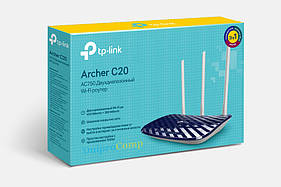 Маршрутизатор TP-Link Archer C20 (Archer-C20)