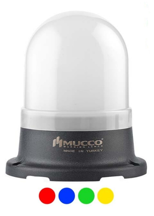 Світлосигнальний маяк 4 кольори LED RGB, 24 VDC