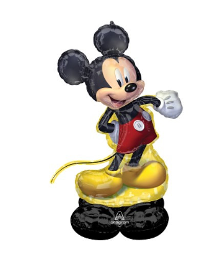 А 52"x33" AirLoonz Mickey Mouse Foil Multi-Balloon - P. Фольгована куля ходячичка Міккі Маус. В уп