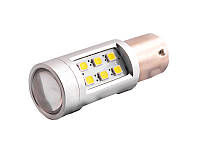 Світлодіодна автолампа T25 P21W (1156) 12В SMD2835-21led білий