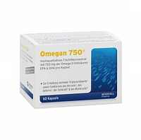 Омега-3 Идеальная Пропорция EPA и DHA 60 кап Omegan 750 MSE Dr. Enzmann Mitopharma Германия Доставка из ЕС