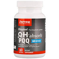 Jarrow Formulas, QH-Absorb + PPQ, убихинол и пирролохинолинхинон, 60 капсул